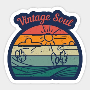 Vintage Soul Sticker